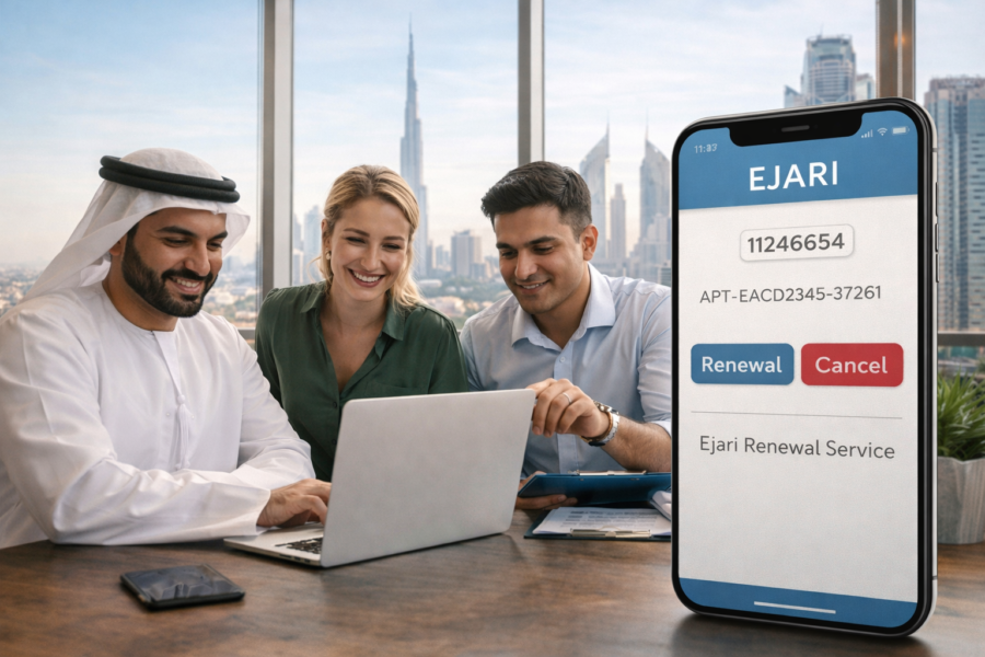 ejari online renewal dubai process